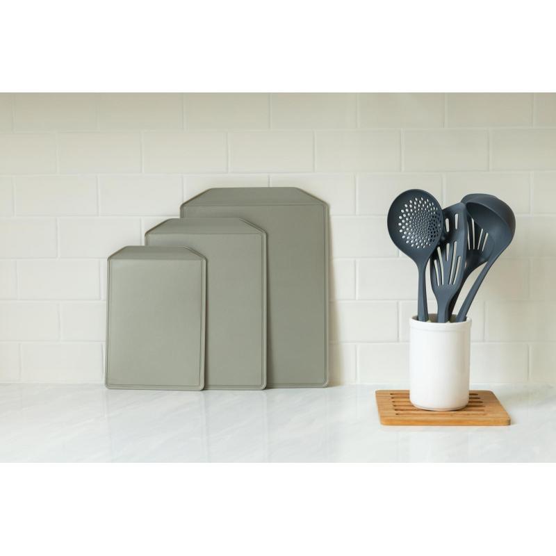 Доска разделочная flex 300х215 мм (металлик бежевый)