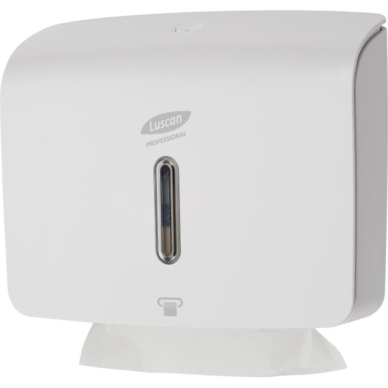 Диспенсер для полотенец лист Luscan Prof Etalon Z-слож белый 151060