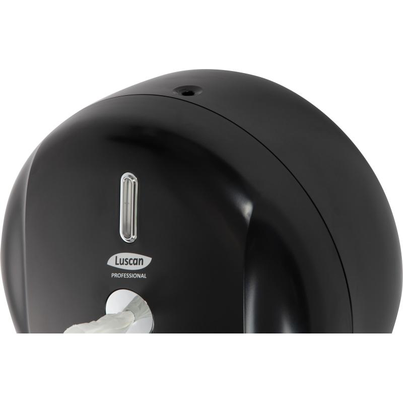 Диспенсер для туалетной бумаги рул Luscan Prof Etalon с ЦВ черный 151066