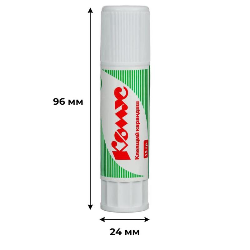 Клей-карандаш 15г КОМУС