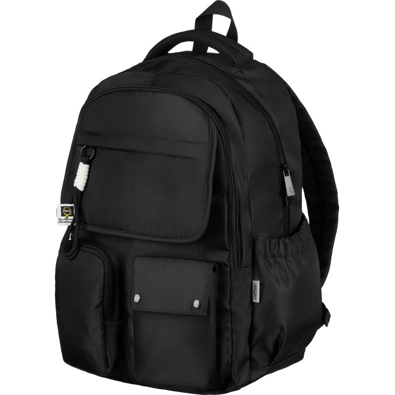 Рюкзак Комус Класс Черный moon, 2 отделения  31.5x15x46