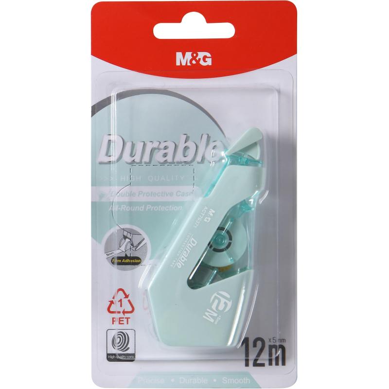 Корректирующая лента M&G 5ммx12м,корп из полистирола,цв в асс,блистACT76371