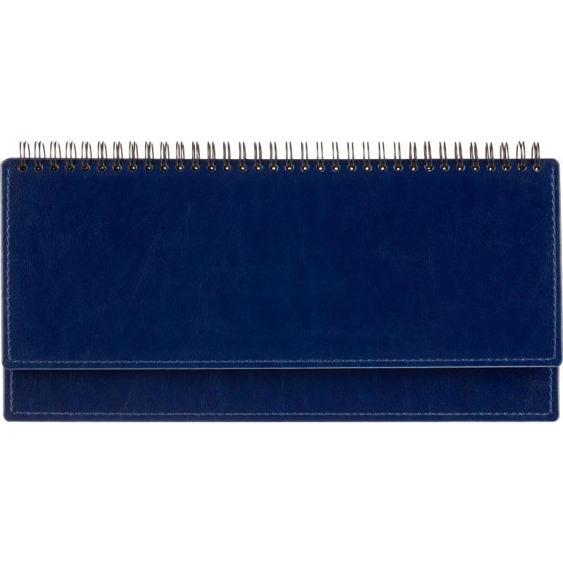 Планинг датированный 2026, синий, 303х150 мм, 120стр, АТТАСНЕ Agenda