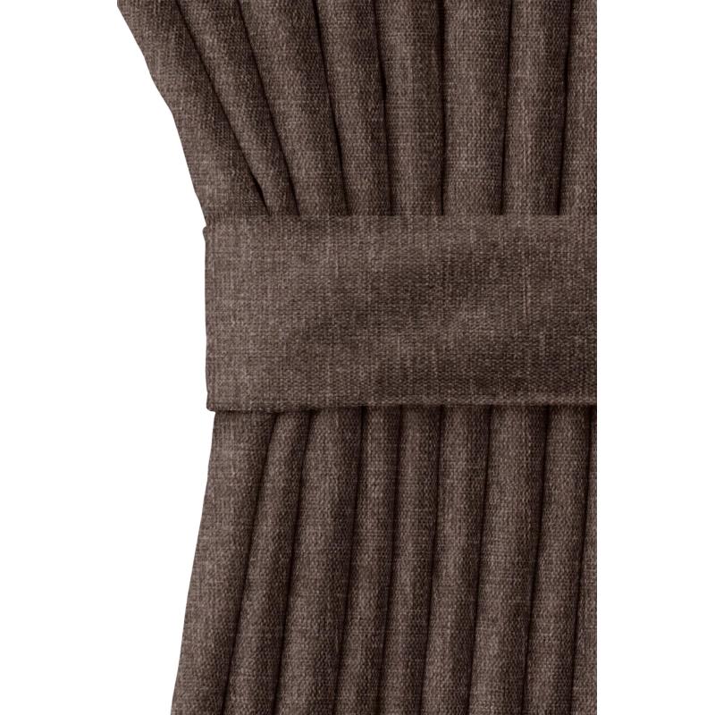 Штора Волшебная Ночь, Рогожка 165х270 см Шоколад 767272