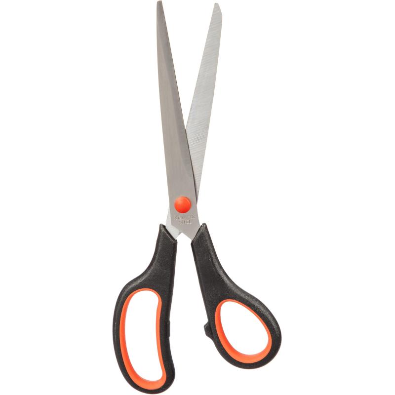 Ножницы Выбор есть 235 мм с пласт. прорезин. ручками, цвет крс/черн