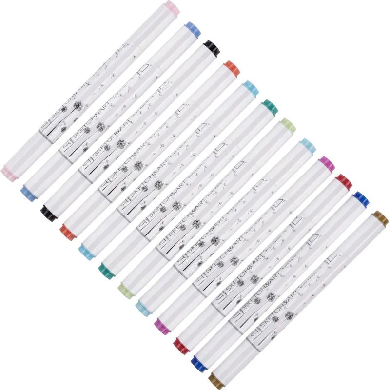 Набор маркеров ДВУС.СКЕТЧ-МАРКЕРЫSKETCH&ARTСРЕДНИЙ,24 ЦВ.ПЛАС.ПЕН,22-0077