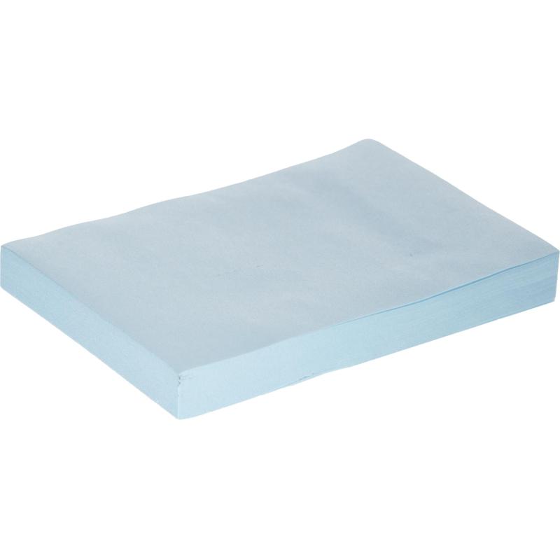 Стикеры ATTACHE Bright colours с клеев.краем 76х51 голубой 100л