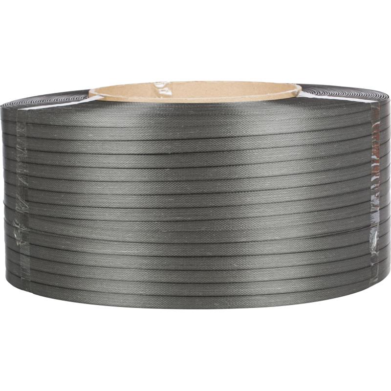 Стреппинг лента Полипропиленовая 12мм х 0,7 (2000 м.) Серая