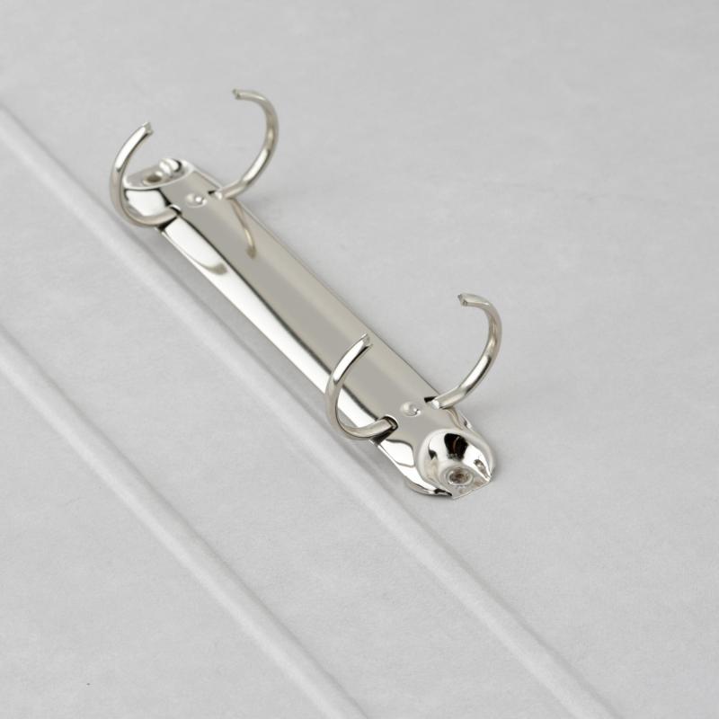 Папка на 2-х кольцах крафт, мрамор, 35мм 1,75 мм плотность