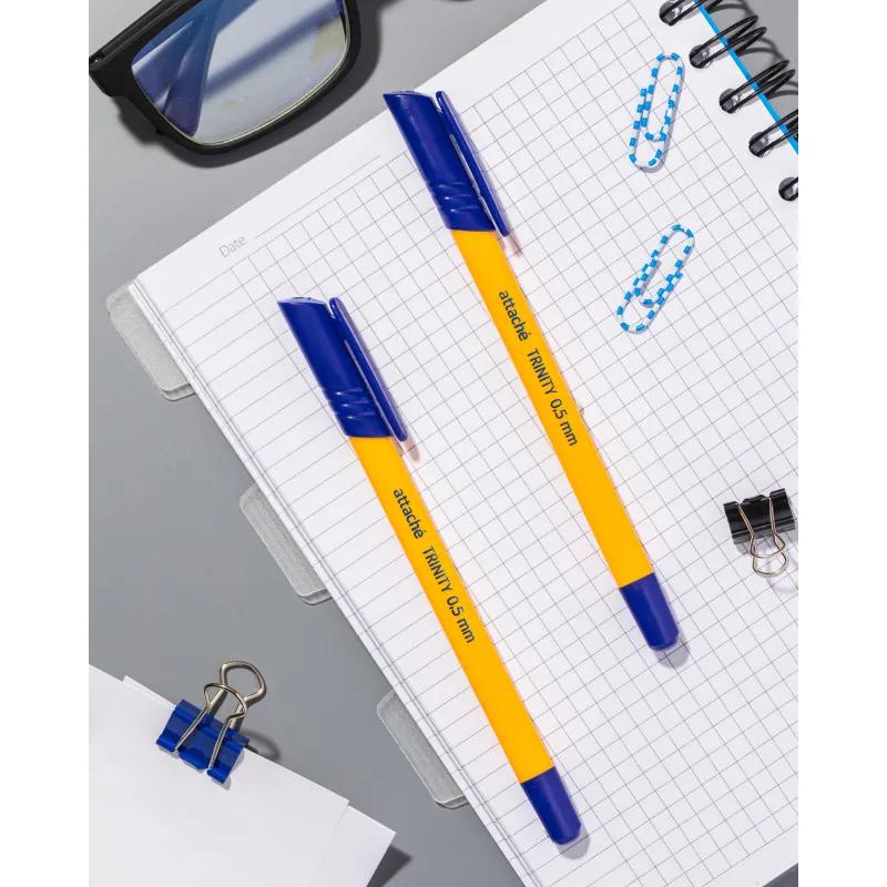 Ручка шариковая неавтомат. Attache Economy Trinity 0.5мм 50шт/уп