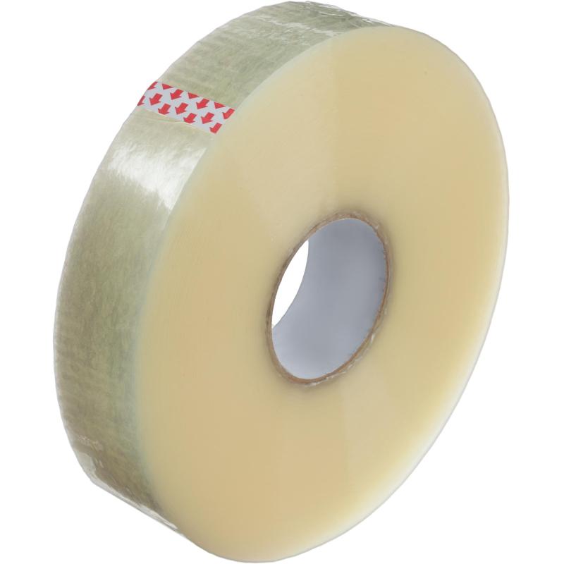 Клейкая лента упаковочная 48ммх990мх43мкм, прозрачная 6 шт/уп(белая втулка)