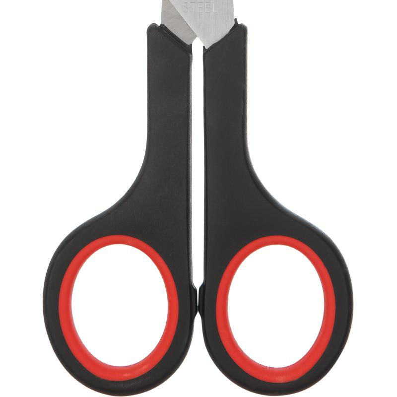 Ножницы Выбор есть 170 мм с пласт. прорезин. ручками, цвет крс/черн