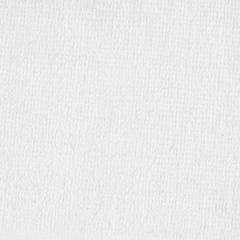 Набор полотенец махровых Luscan/бордюр 380г/м2, 30х30 белый, 10 шт/уп