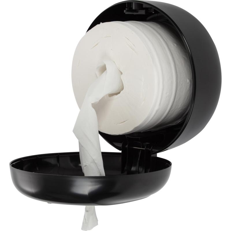 Диспенсер для туалетной бумаги рул Luscan Prof Etalon с ЦВ черный 151066