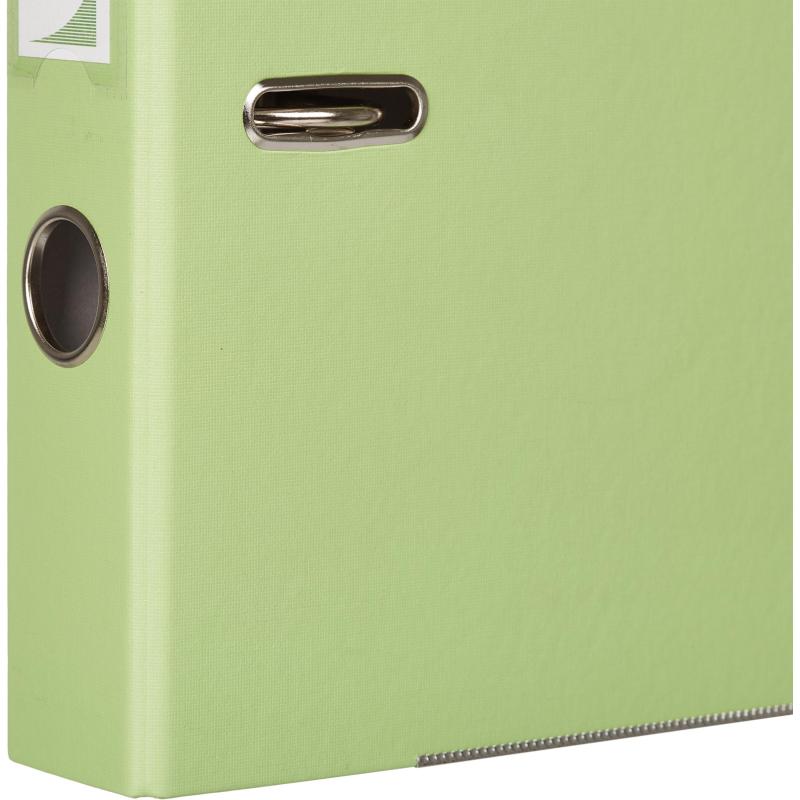 Папка-регистратор Комус Экономи 50мм персидский лайм,ПБП1,карм.кор.,мет.уг