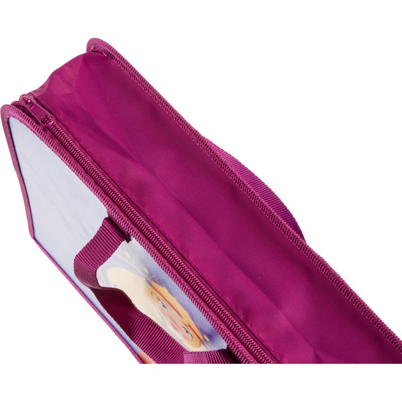 Папка для тетрадей КОМУС Три богатыря Аленушка,А4,молн,руч,пласт,75,ПТ 14-4