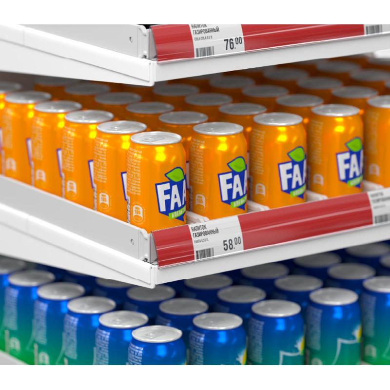 Рамка раздвижная EASYFACE 380 мм, цвет серый, упаковка 5 шт/уп