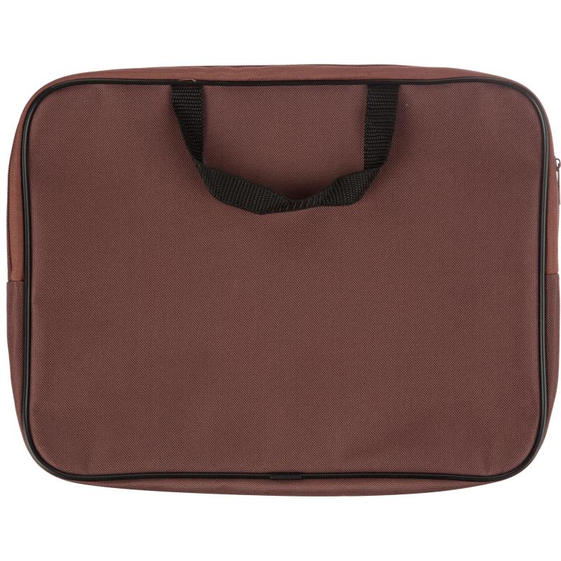 Папка для тетрадей  Fashion беж/чер А4,молн/ручки/ткань,40, ПМД2-20