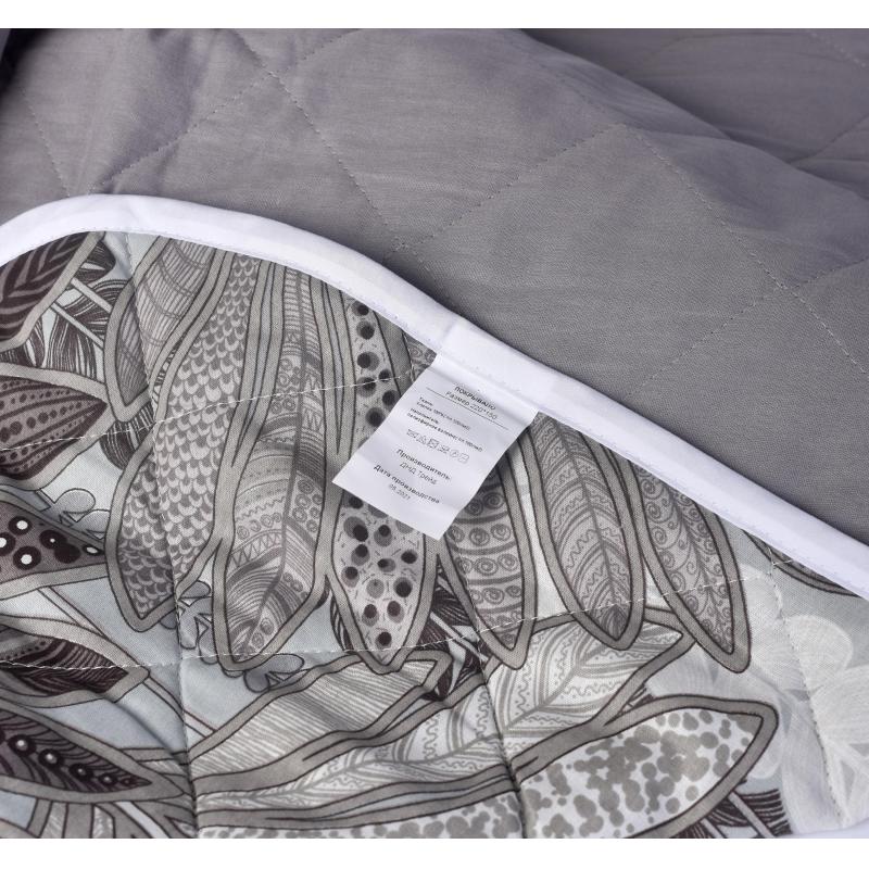 Покрывало стеганое, 150х200см (микрофибра, нап: синтепон 100г/м2) ассорти