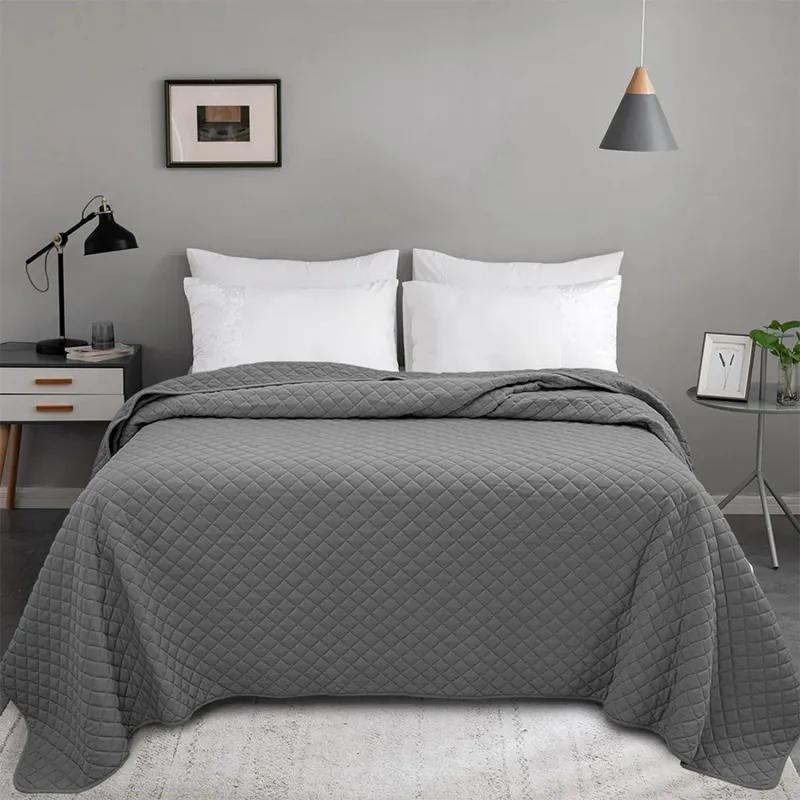 Покрывало 220х240 Теодора темно-серый,157632