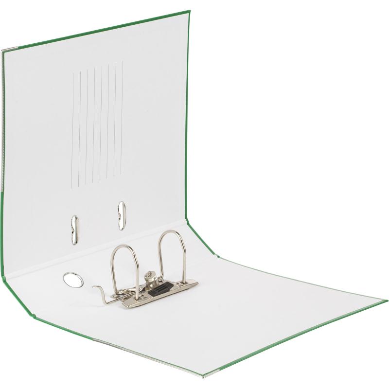 Папка-регистратор 50мм зелен_бюджет, ПБП1, мет угол, реестр