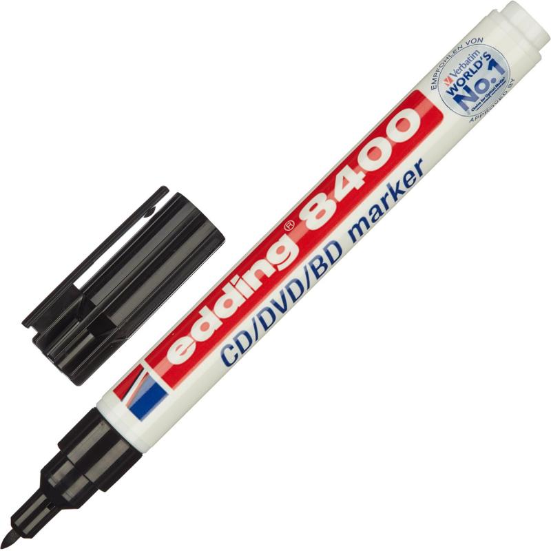 Набор маркеров для CD EDDING E-8400/4S 0,5-1 мм, 4 цвета