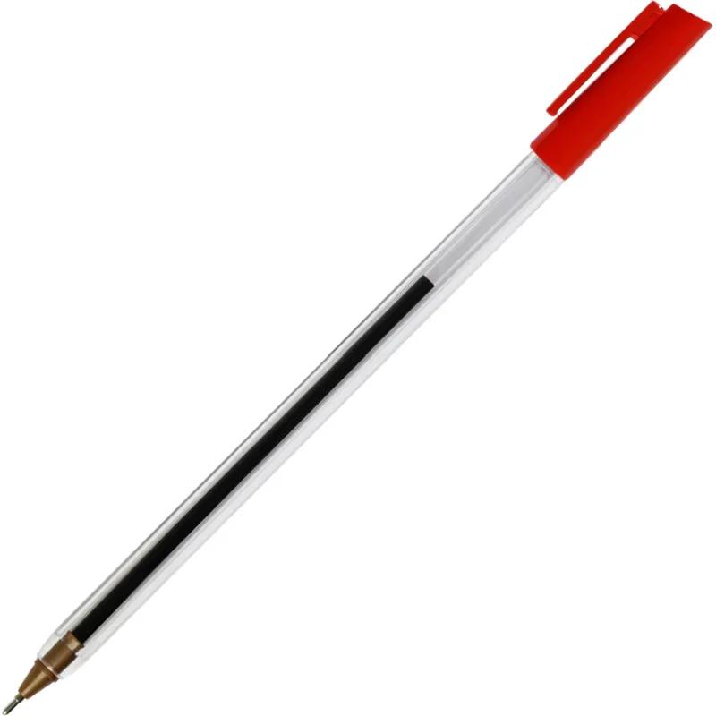 Ручка шариковая неавтомат. СТАММ 800 красная, 0,7мм/0,5мм РШ-30360