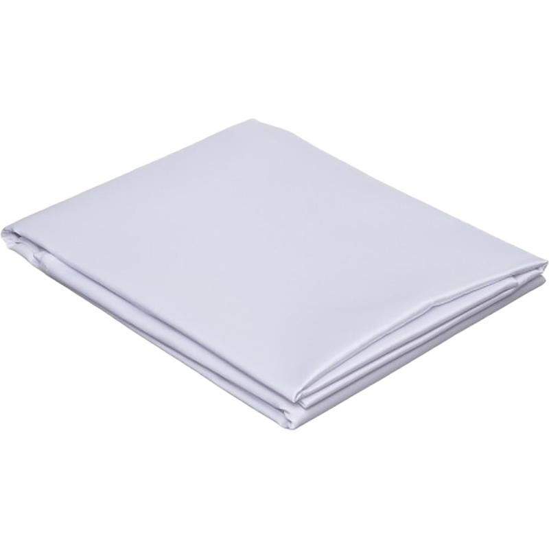 Скатерть Luscan Журавинка 145х145см (88%ПЭ, 12%хлопок) рис. гладкий, белый