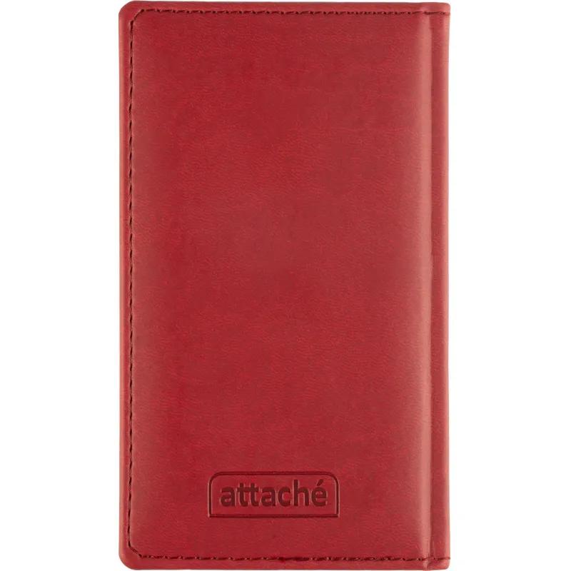 Еженедельник датированный 2026 АТТАСНЕ 64л, 90х160мм, карм.гор., Сиам бордо