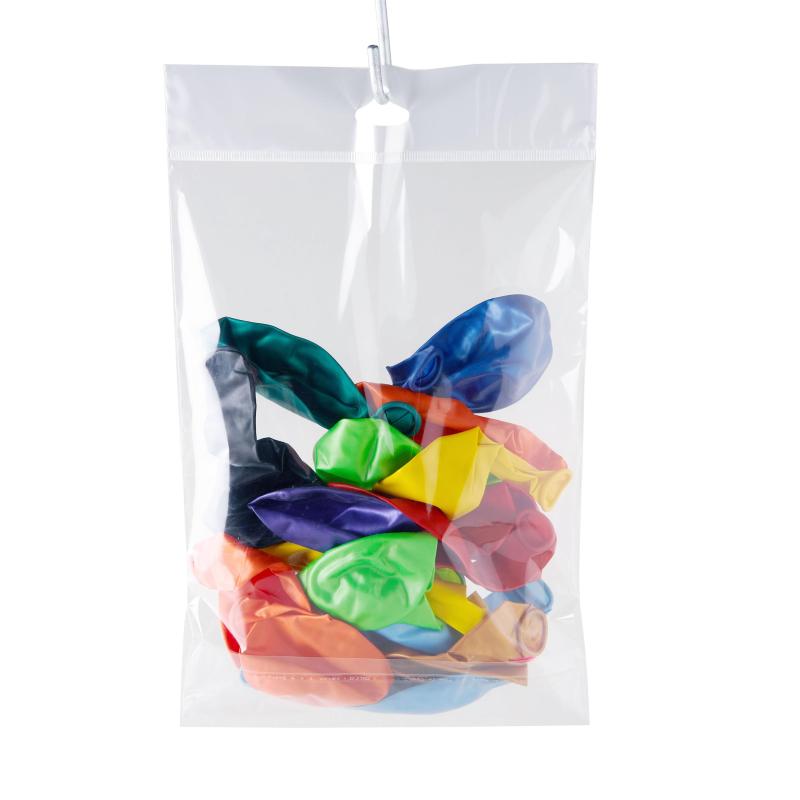 Пакет БОПП 180х250мм +30мм клапан со скотчем, европодвес 25 мкм 100 шт/уп