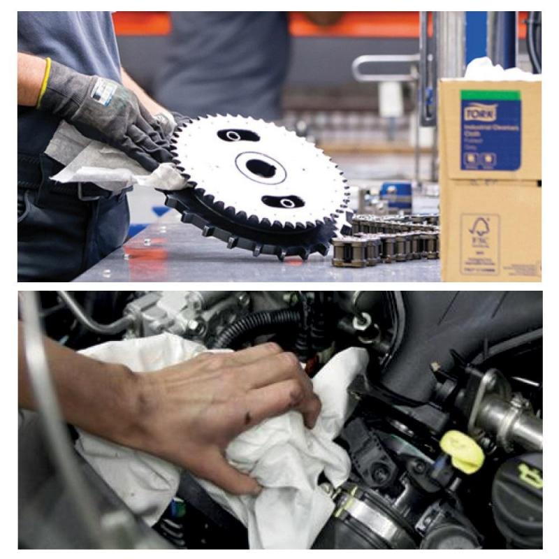 Бумага протирочная Торк/Tellus M2 1 сл. ЦВ 6рул/кор,базовая,белая 120166