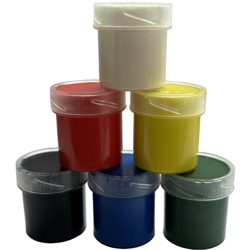 Гуашь Выбор есть 6 цв/наб по 20 мл, картонная коробка