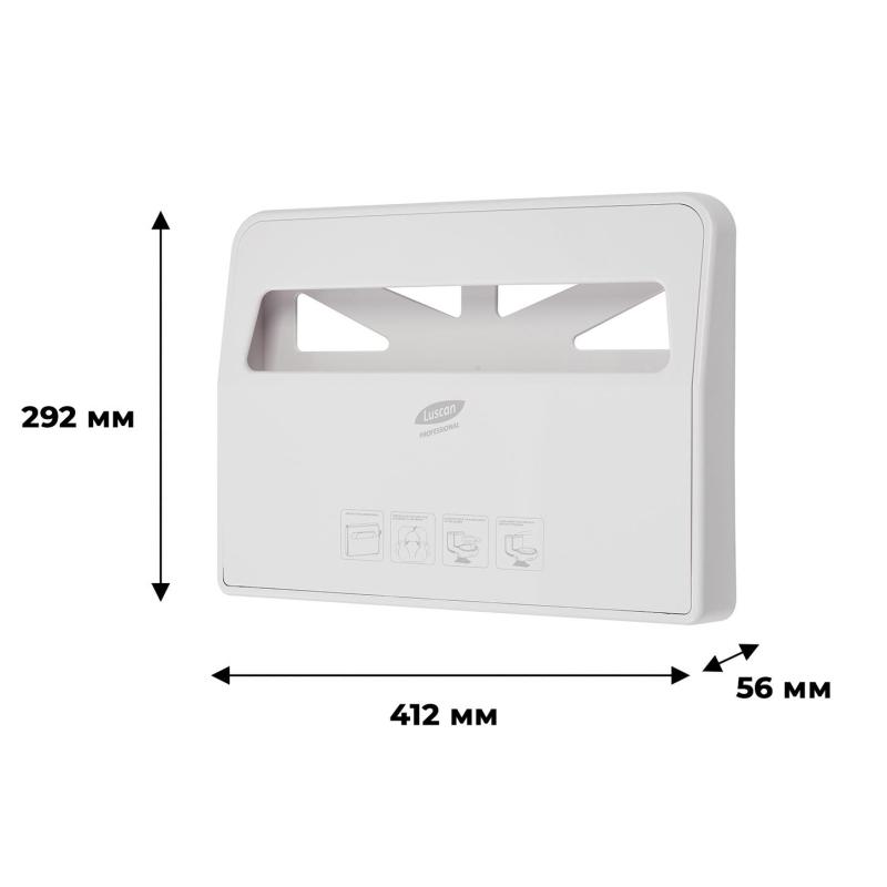 Диспенсер для покрытий на унитаз Luscan Prof Etalon белый VX781