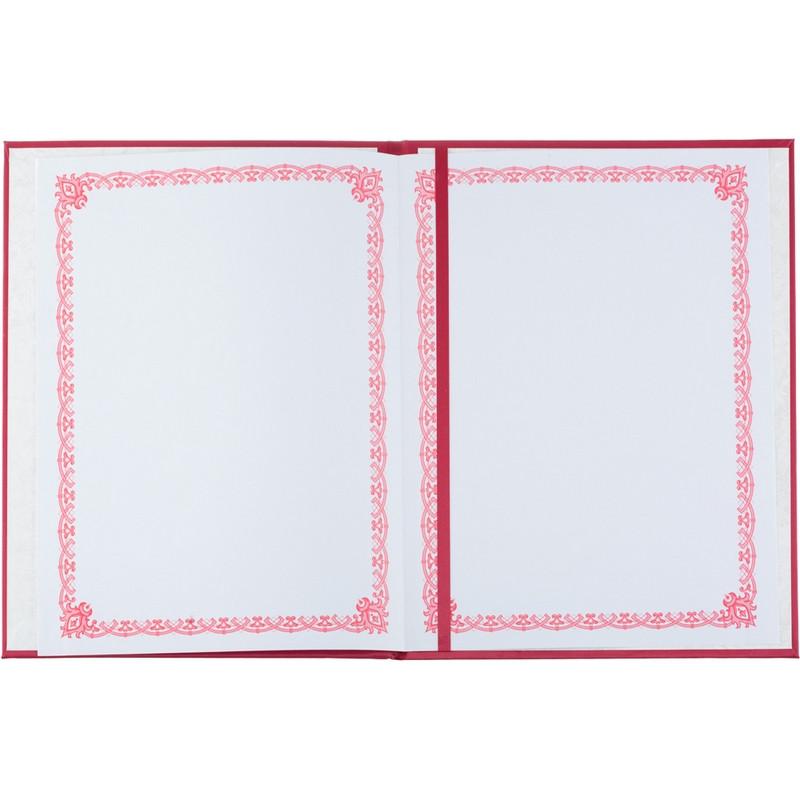 Папка адресная 50 ЛЕТ, танго, бордо, А4