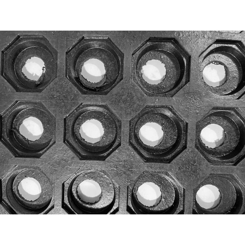 Коврик входной резиновый 90см x 90см х 12мм