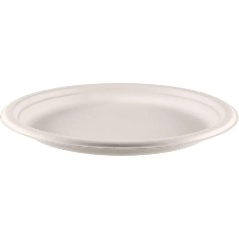 Тарелка одноразовая биоразлагаемая D=230 мм, 900шт/кор