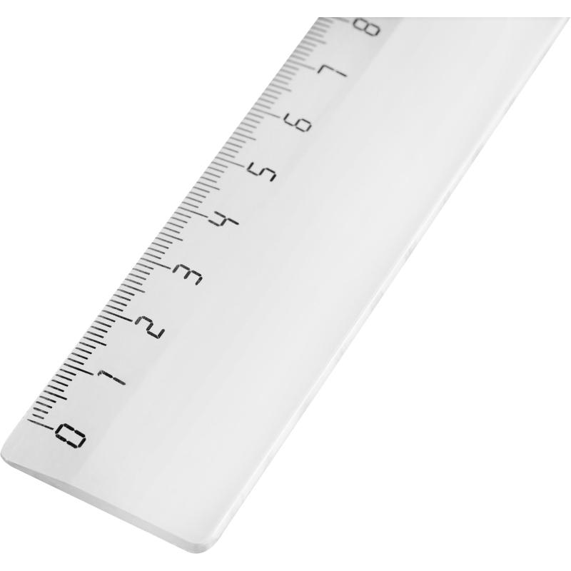 Линейка 40см Attache пластик прозрачный цвет
