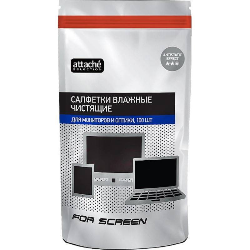 Салфетки д/экранов Luscan, з/блок, 100 шт, 130х170