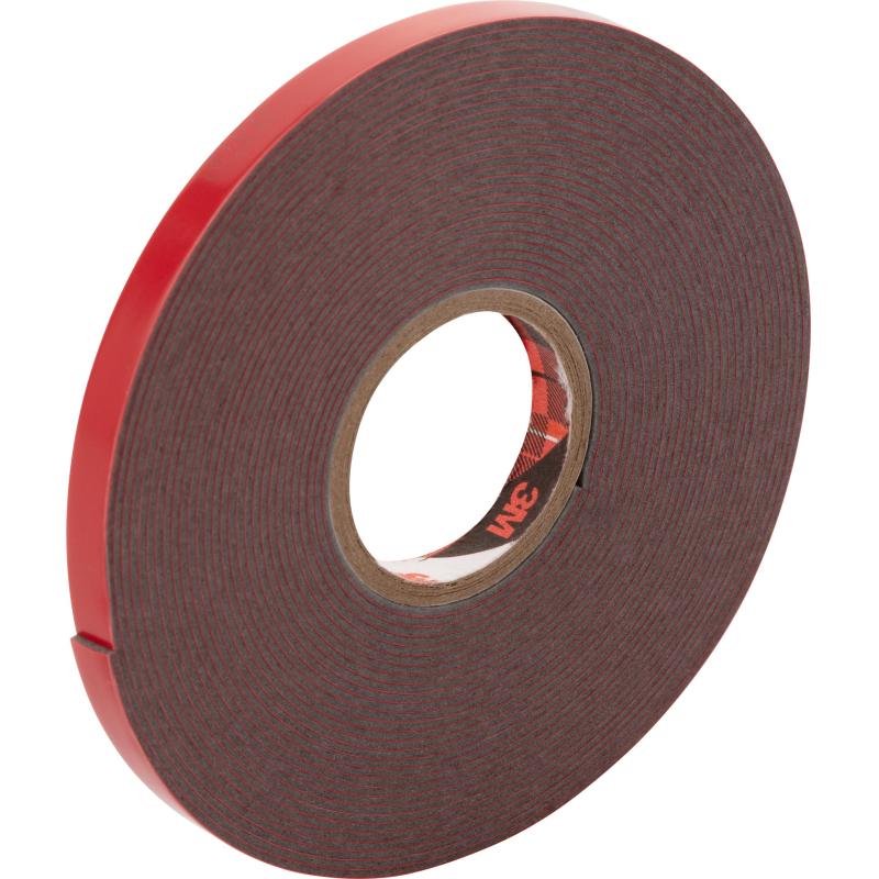 Клейкая лента автомобильная 3М GT6008F двусторонняя, акриловая, 6 мм х 5 м