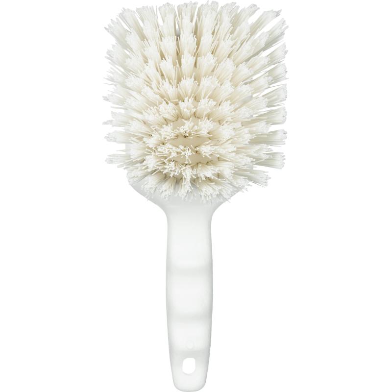 Щетка HACCPER с короткой ручкой, жесткая, 218 мм, белая 864001W