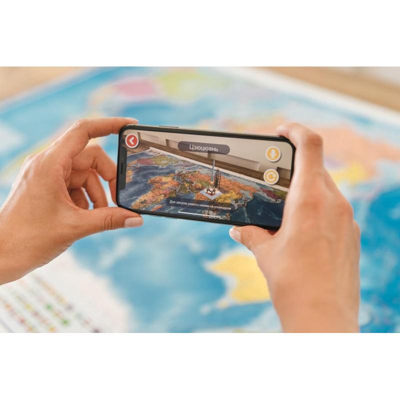 Карта настенная Мир политическая Globen, 1:15,5млн.,1990x1340мм, КН084