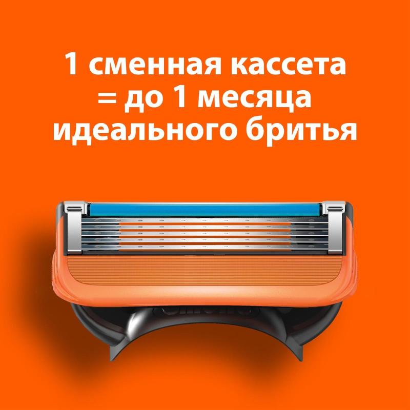 Сменные кассеты для бритья Gillette FUSION  2шт