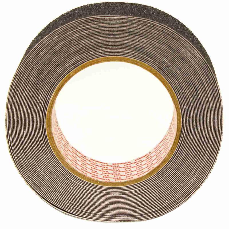 Клейкая лента противоскользящая AS60 Vintanet,сред.зерн.,черная,50мм х 10м