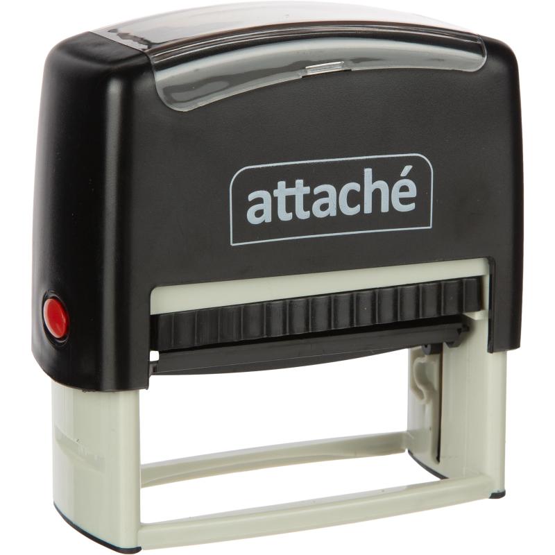 Штамп самонаборный Attache 6/8 стр. 70х32 с рамкой