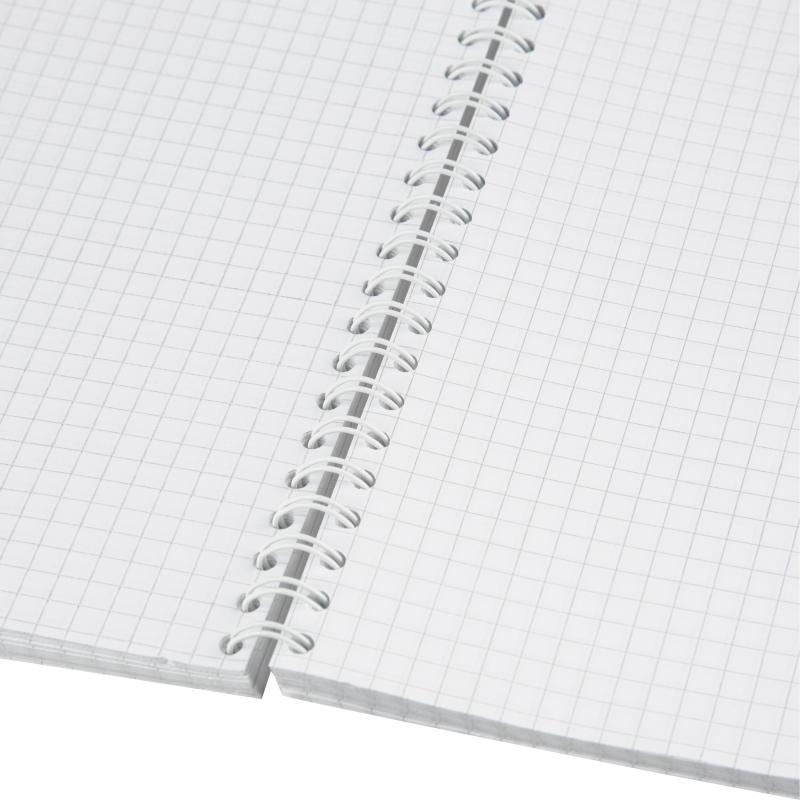 Бизнес-тетрадь А4 60л Attache Греция Голубой/Красныйклет, 65г, греб, ВД-лак