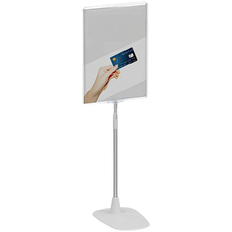 Набор стойка напольная раздвижная макс. 550мм,А4,прозрач.(2шт)