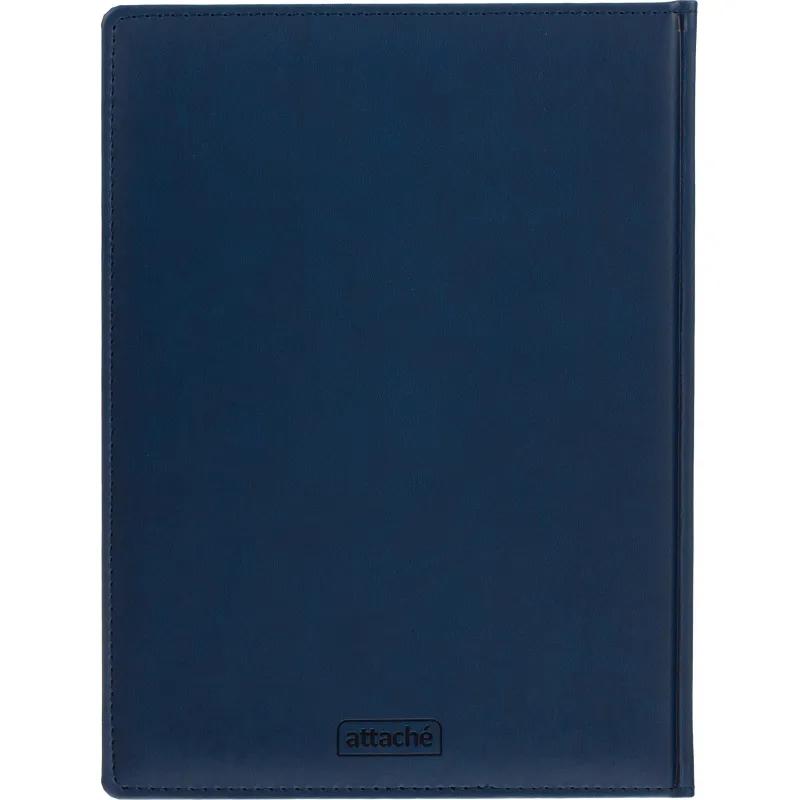 Еженедельник датированный 2026 АТТАСНЕ А4 72л, 200х270мм Сиам, синий