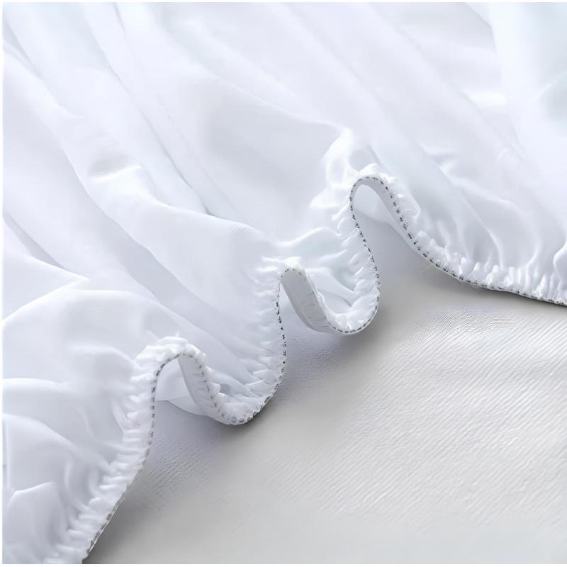 Наматрасник 90х200,махра, водонепроницаемый,чехольный, белый