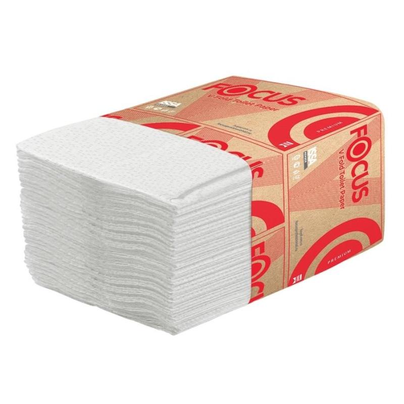 Бумага туалетная д/дисп Premium V-сл 2сл бел 250л 15пач/уп_5083735 п/э