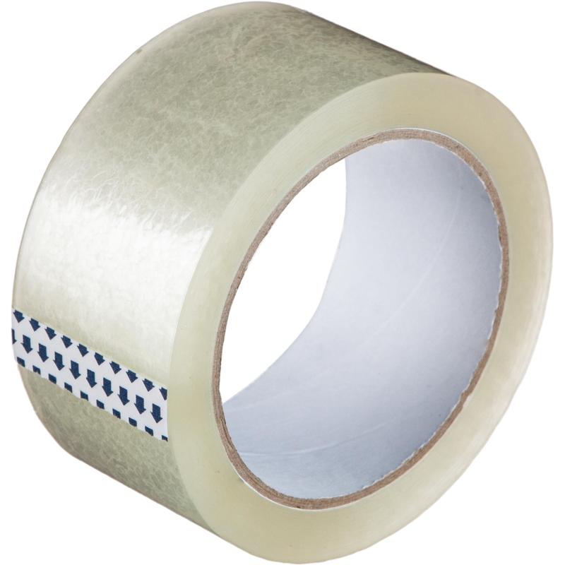 Клейкая лента упаковочная 48мм х 66м, прозрачный, 50мкм, 6 шт/уп